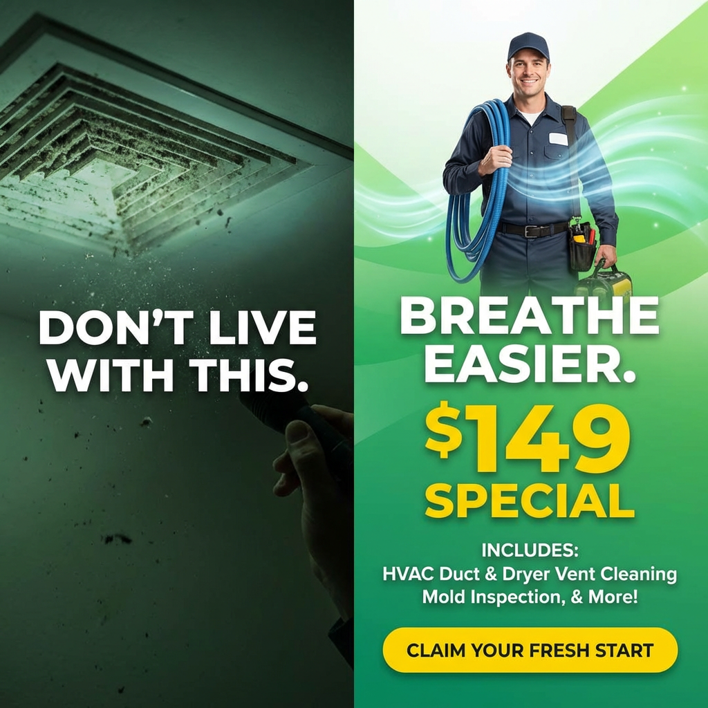 HVAC feature benefit ad creative